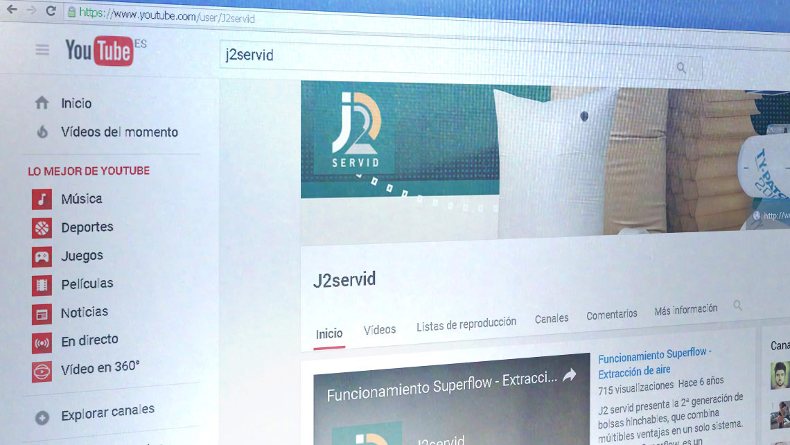 Landing pages - J2 Servid