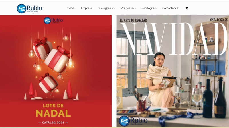 Distribucions Rubio comença la campanya de lots de nadal