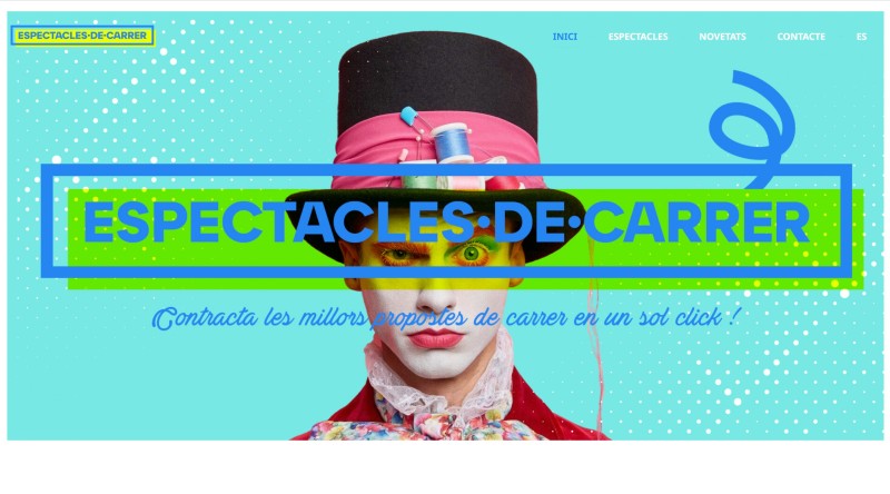 Redissenyem la web de espectaclesdecarrer.cat