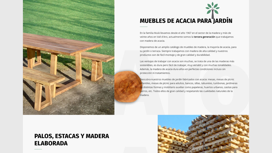 Disseny web i SEO per a Aroacacia