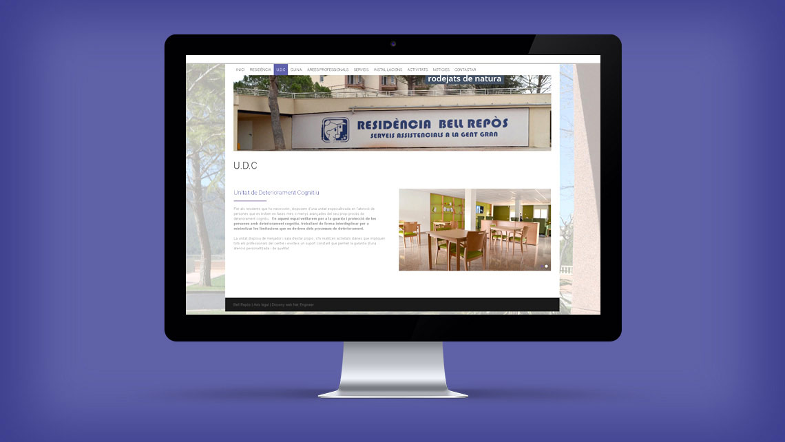 Projecte integral de web i SEO per a la Residència Bell Repòs