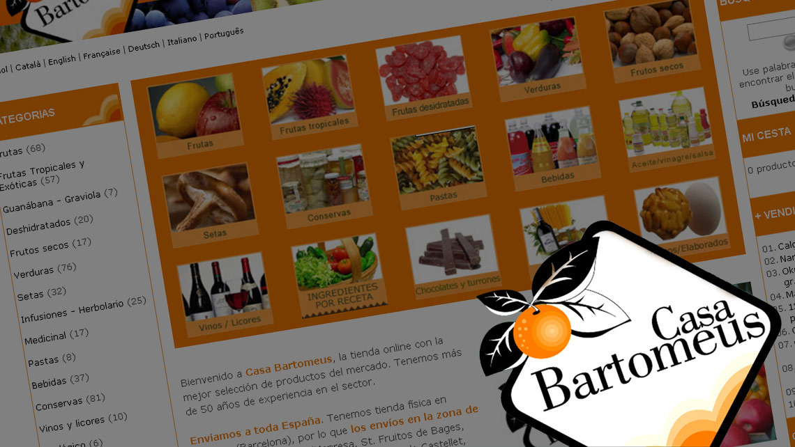 Gestió de xarxes socials per a Fruiteria Casa Bartomeus