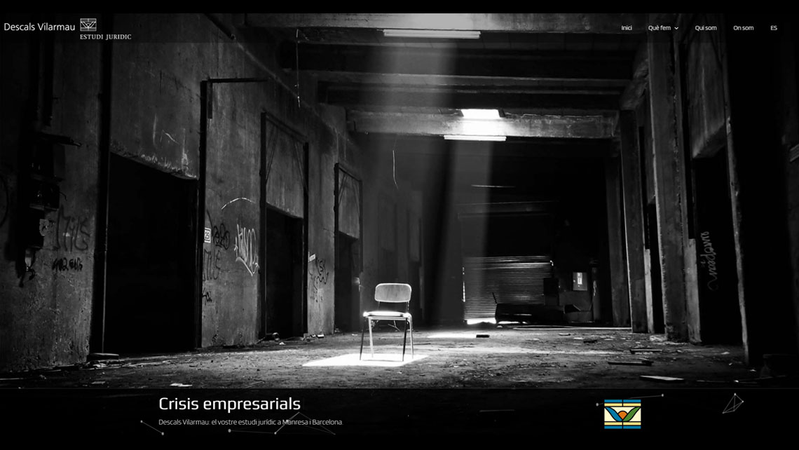 Disseny web i continguts per a Descals Vilarmau